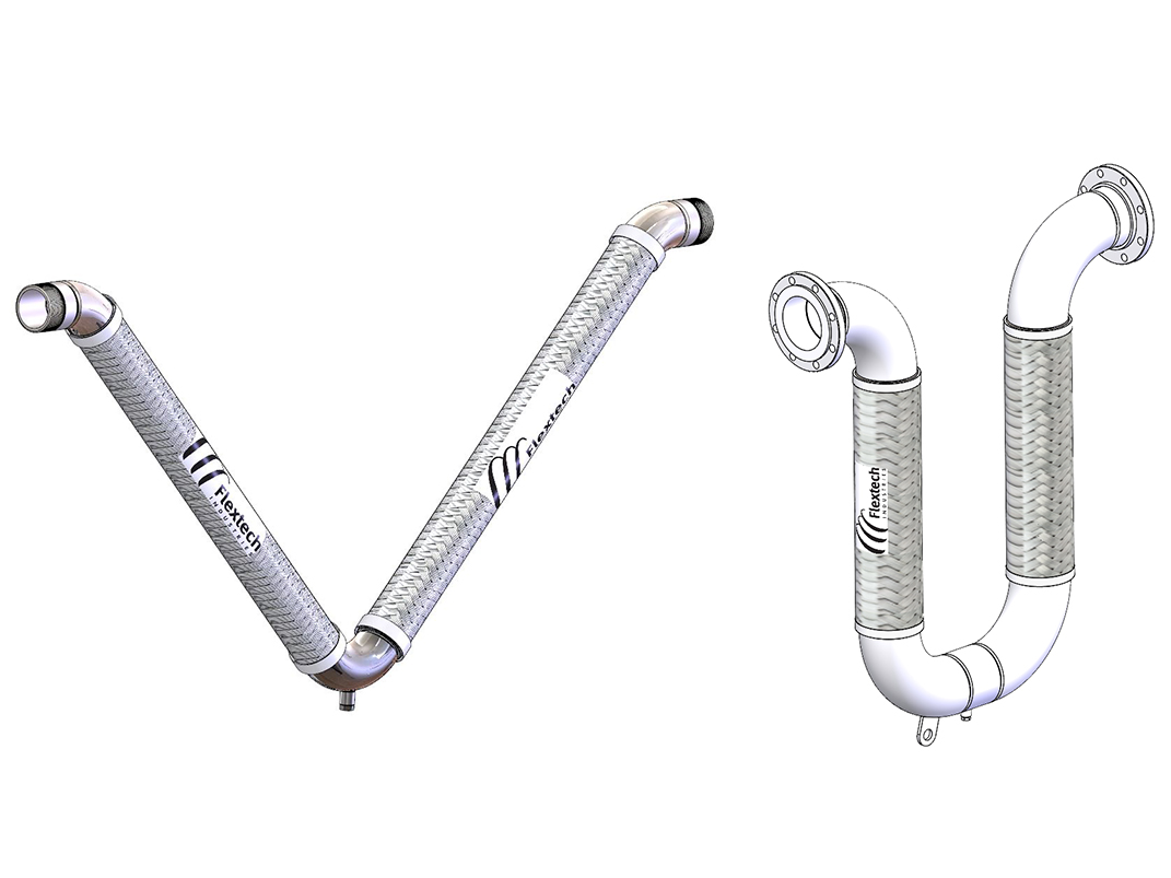 u-flex and v-flex connectors