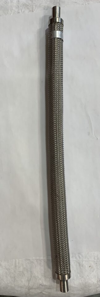1.25 in. x 40 in. Stainless Steel Braided Flex Hose